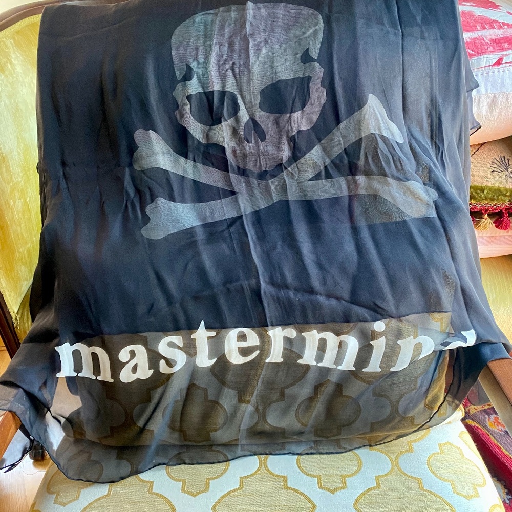 Mastermind Japan Silk scarf wrap Masaaki Homma - Picture 4 of 12